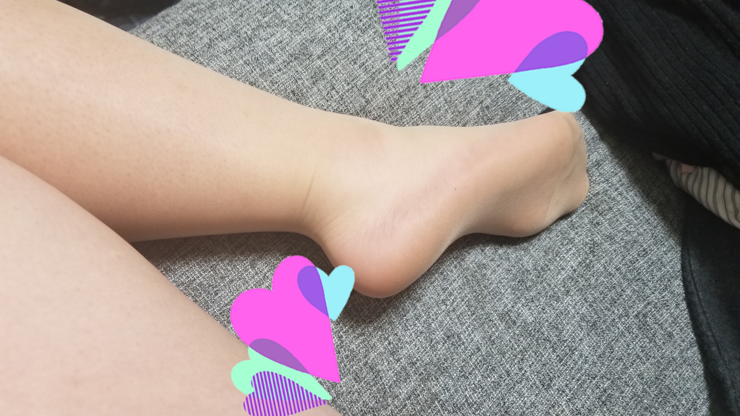 膝下ストッキング(丈夫)