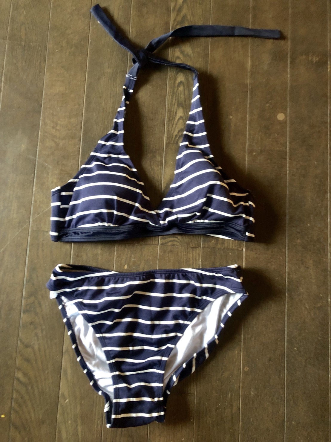 水着上下4点セット！中学着用