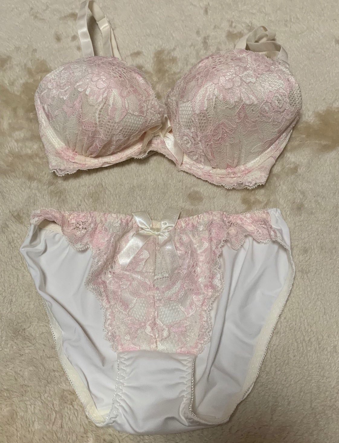 パステルピンクレースセット❤️