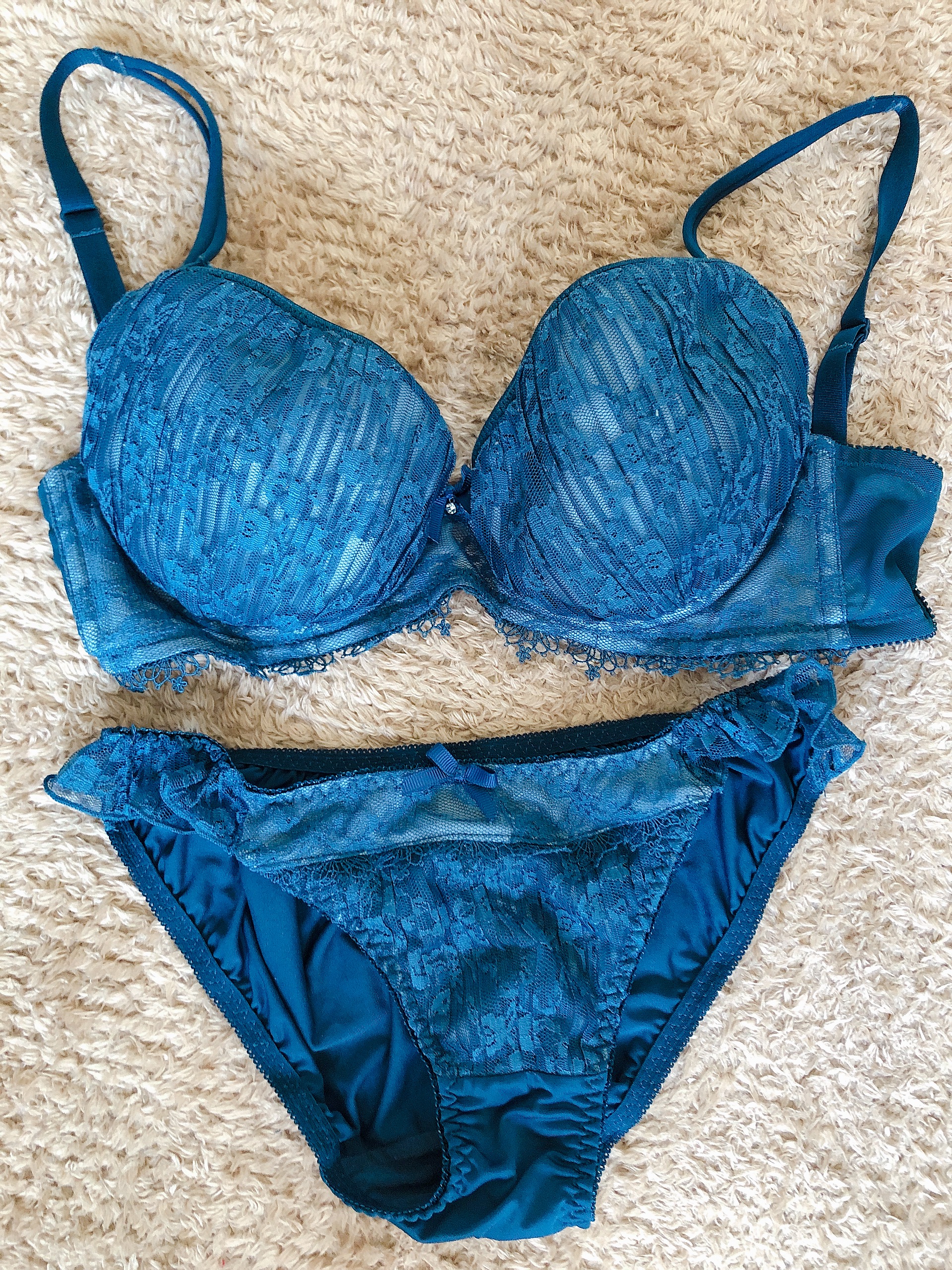 せくしーぶるーブラ・ショーツせっと